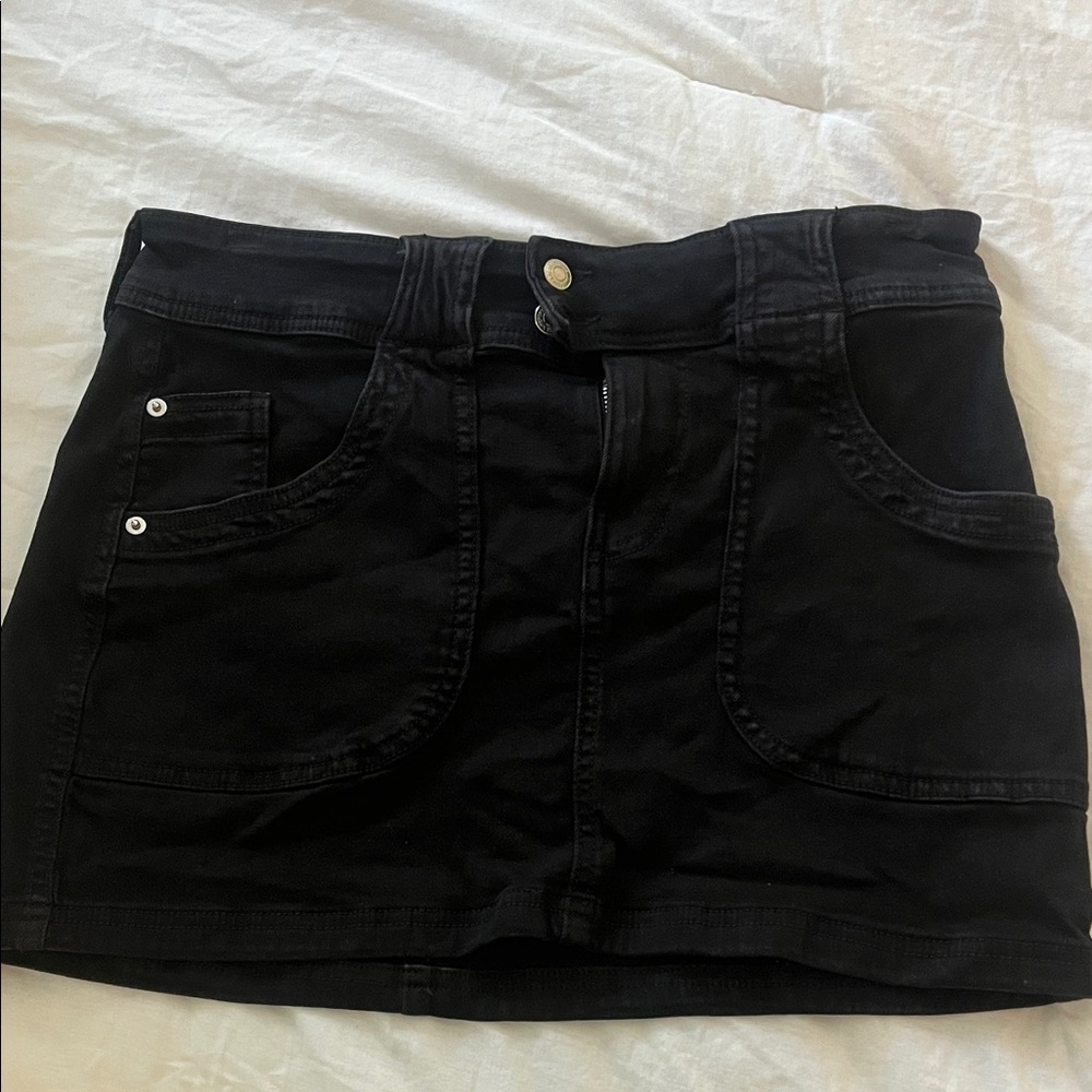 Bershka Black Mini Skirt